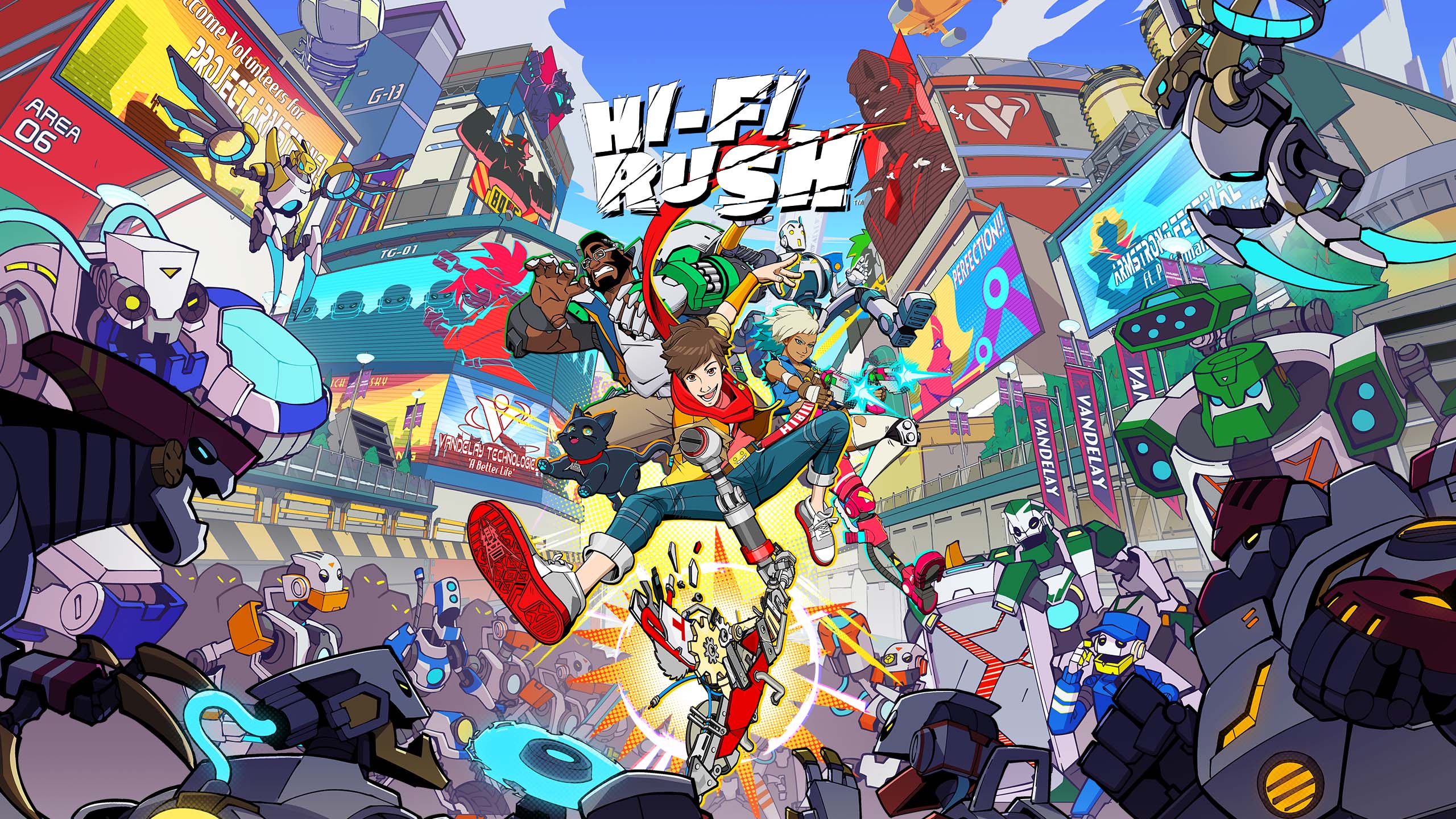 EGS_HiFiRUSH_TangoGameworks_S1_2560x1440-fad2327bc3e1e0cfda81eb21134410b1.jpg Hi-Fi RUSH - PlayStation 5 - Image 1